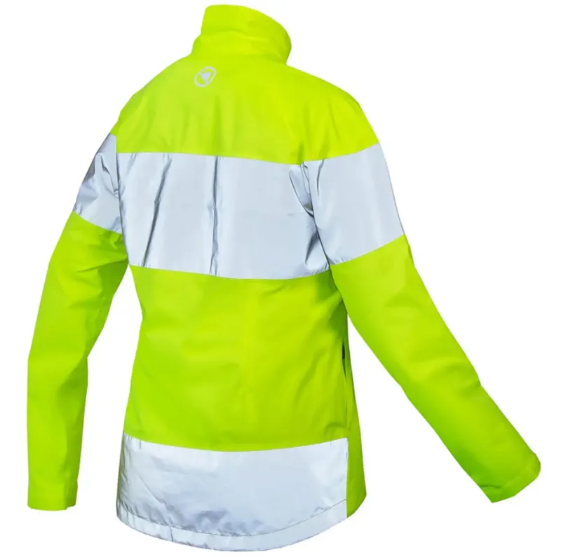 Endura Women's Urban Luminite EN1150 Waterproof Jacket Hi-Viz Yellow-1